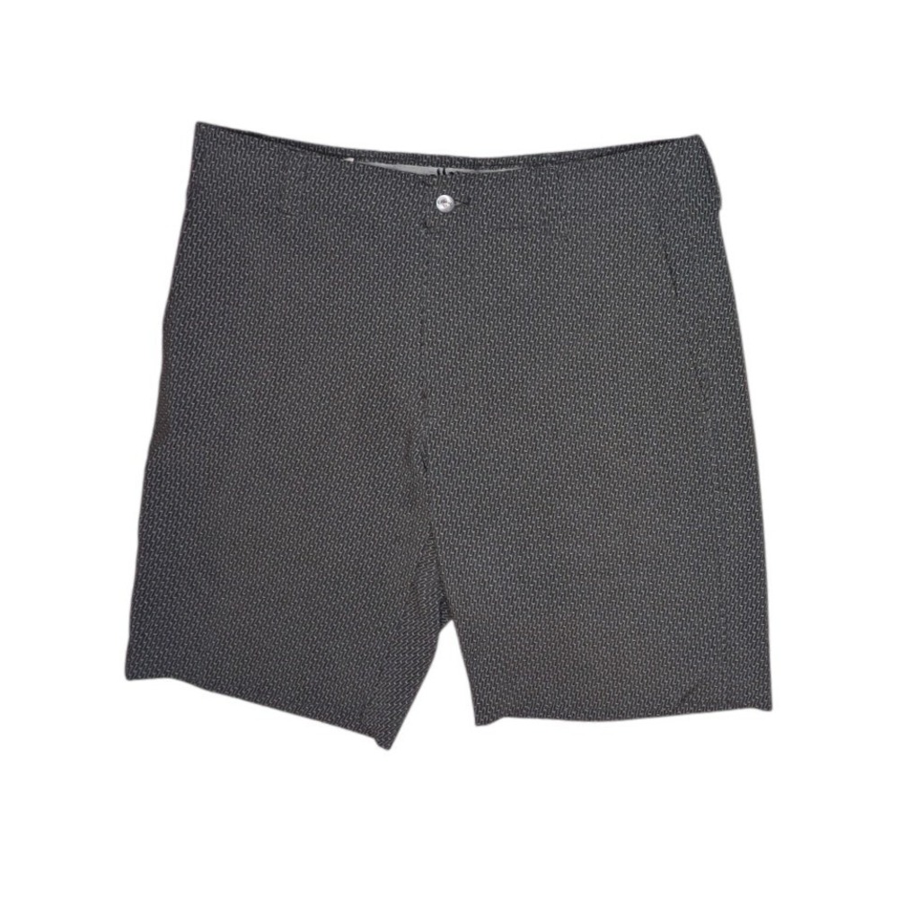 Callaway Golf Shorts Mens 31 Gray Performance Stretch Micro Pattern Flat Front